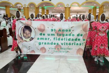 Culto de acção de graça marcado por Rosa Mulher com Firmeza e Prontidão