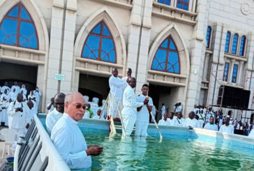 Baptismo: Provincia eclesiastica Pastor Dombaxe Malungo com 2230 catecumenos