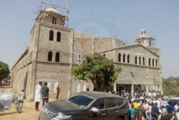 Obras do Templo da paróquia de Zulumongo em Maquela agradam o Líder Espiritual